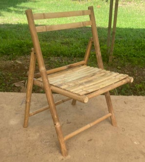 Folding Bamboo Chair