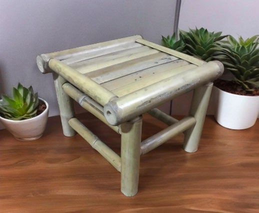 Bamboo Stool / Side table