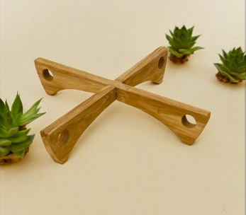 Bamboo Trivet for Pot and Steamer