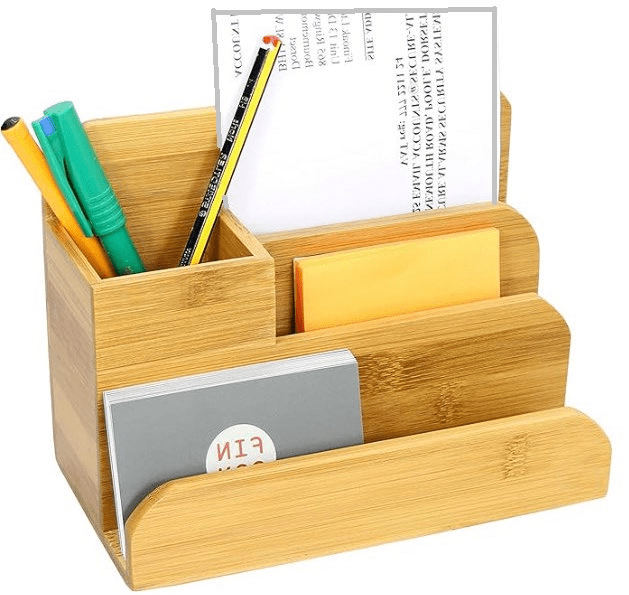Bamboo Desk Organizer